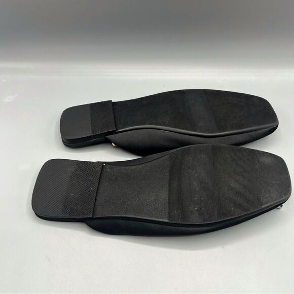 Torrid Black Slip On Rhinestone Bow Loafers - Picture 5 of 6